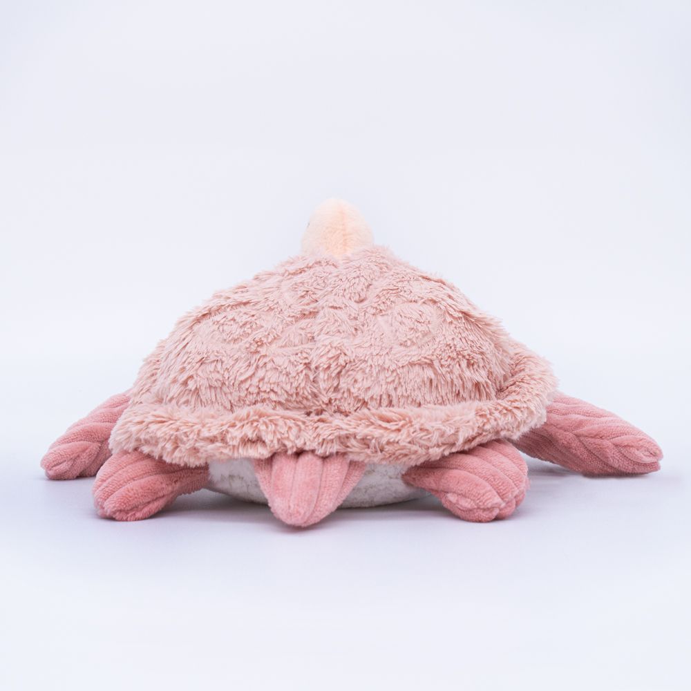 Soft toy - SAVE THE TURTLE AND ITS PINK BABY - THE LITTLE ONES - DEGLINGOS