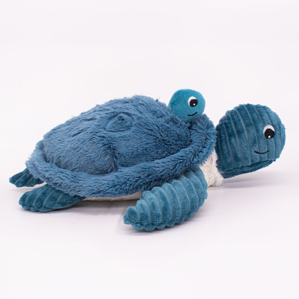 Peluches - SAUVENOU LA TORTUE ET SON BEBE  ROSE - LES PTIPOTOS - DEGLINGOS