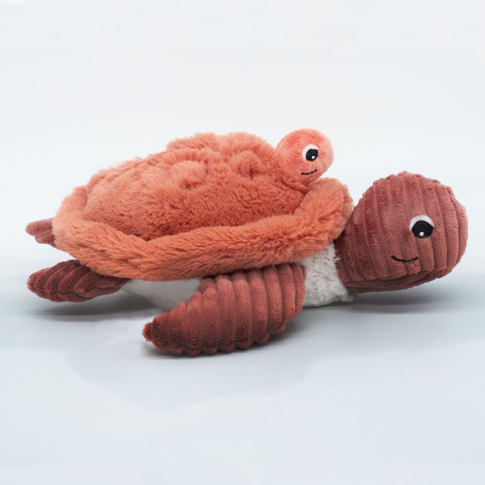 Soft toy - SAVE OR TURTLE AND ITS TERRACOTTA BABY - THE TIPOTOS - DEGLINGOS