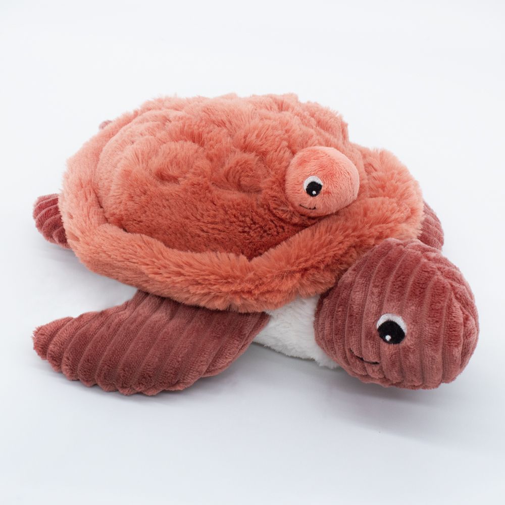 Soft toy - SAVE OR TURTLE AND ITS TERRACOTTA BABY - THE TIPOTOS - DEGLINGOS