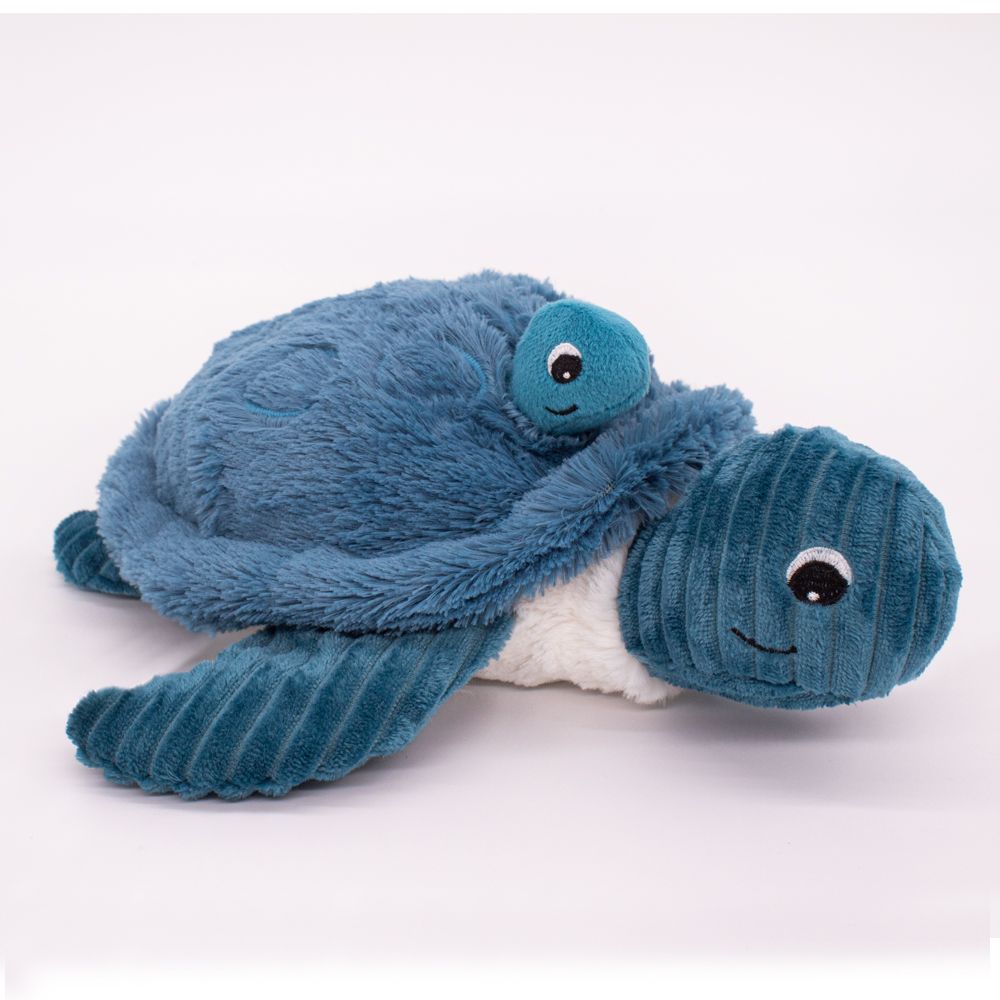 Soft toy - SAVE OR TURTLE AND ITS TERRACOTTA BABY - THE TIPOTOS - DEGLINGOS