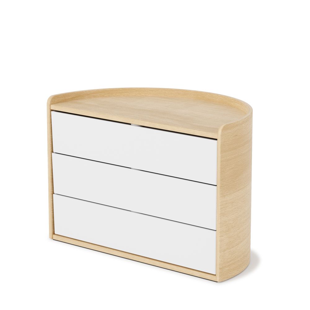 Rangements pour salle de bain - MOONA - Cosmetic & Jewelry storage box - UMBRA