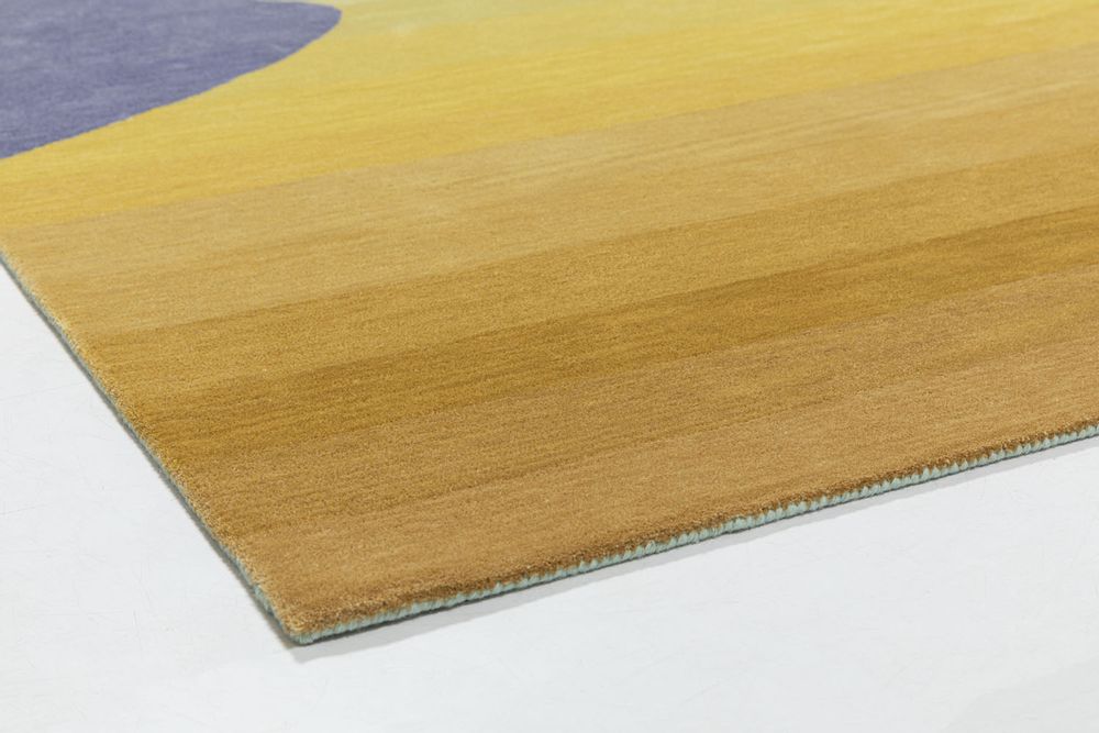 Contemporary carpets - Sunrise Haze, Luxurious Hand Tufted Rug - OBEETEE