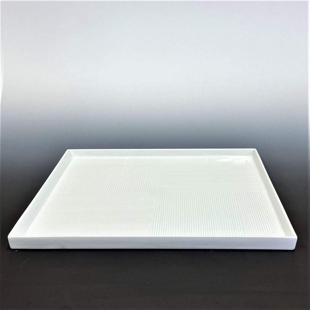Assiettes de réception - Assiette carrée 28 cm - YOULA SELECTION