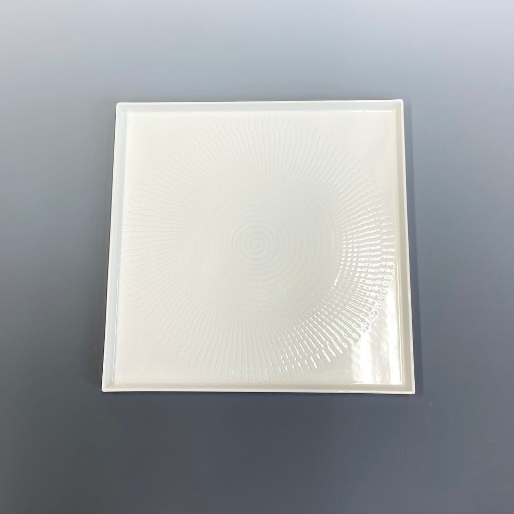 Assiettes de réception - Assiette carrée 28 cm - YOULA SELECTION