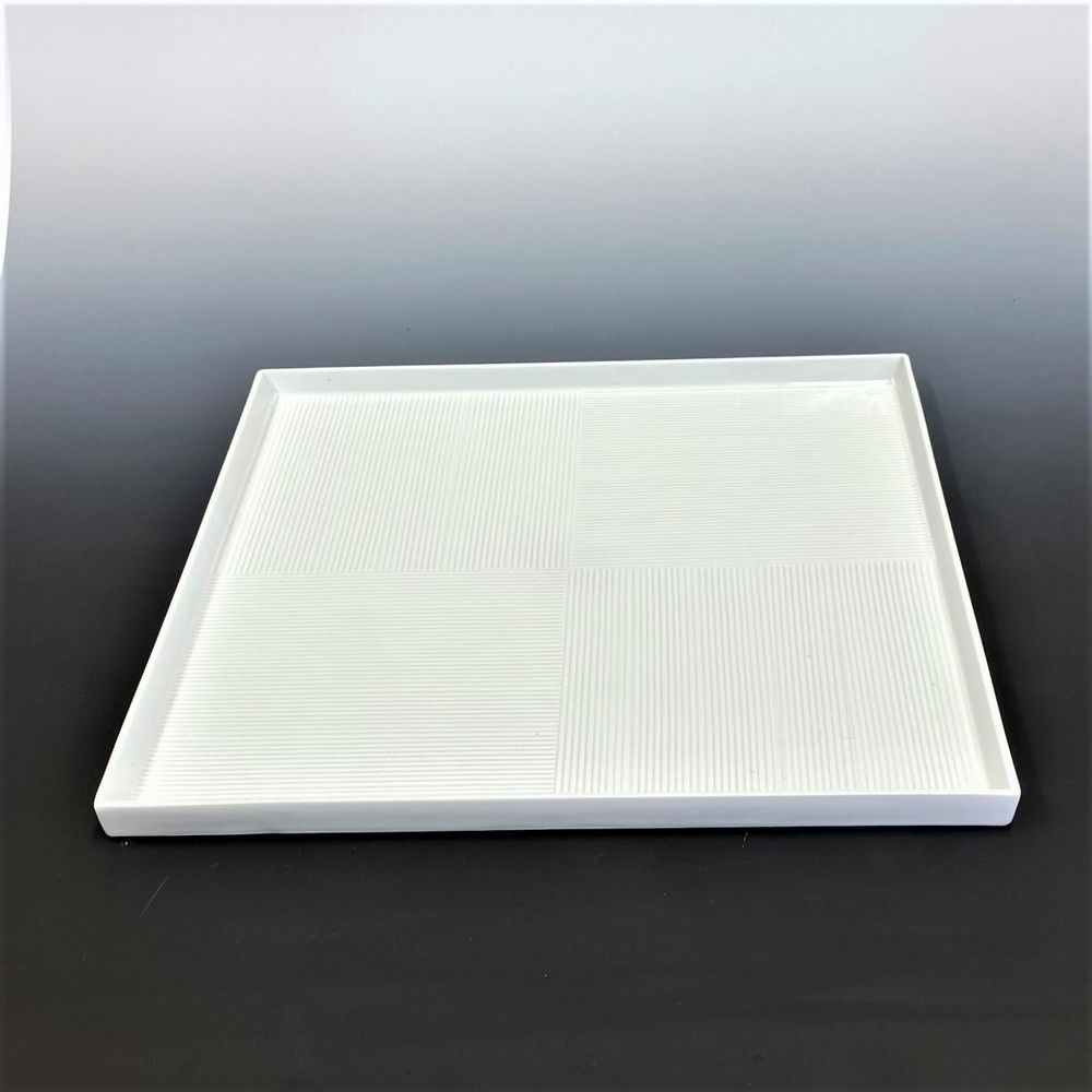 Assiettes de réception - Assiette carrée 28 cm - YOULA SELECTION