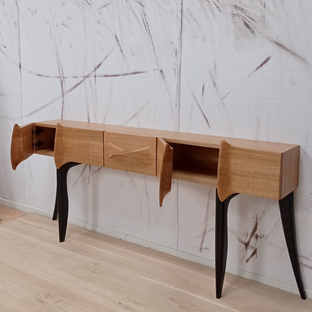 Console table - Console cabinet\" black stockings\ " - THIERRY LAUDREN