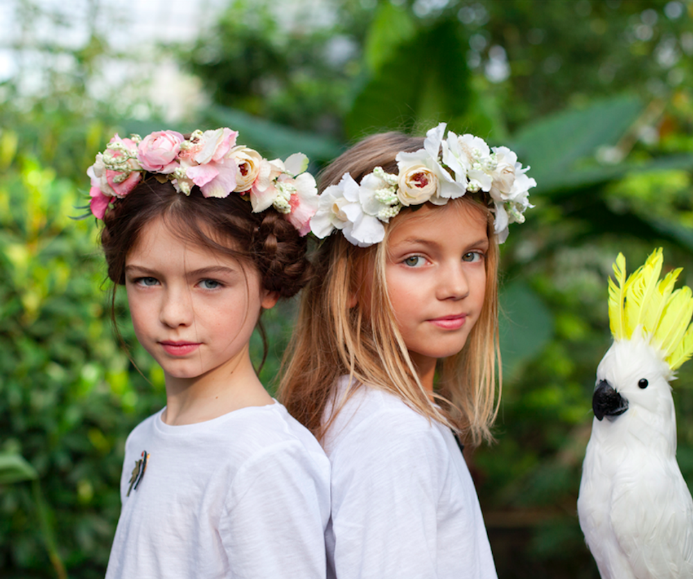 Vêtements enfants - Couronne de Fleurs - OBI OBI