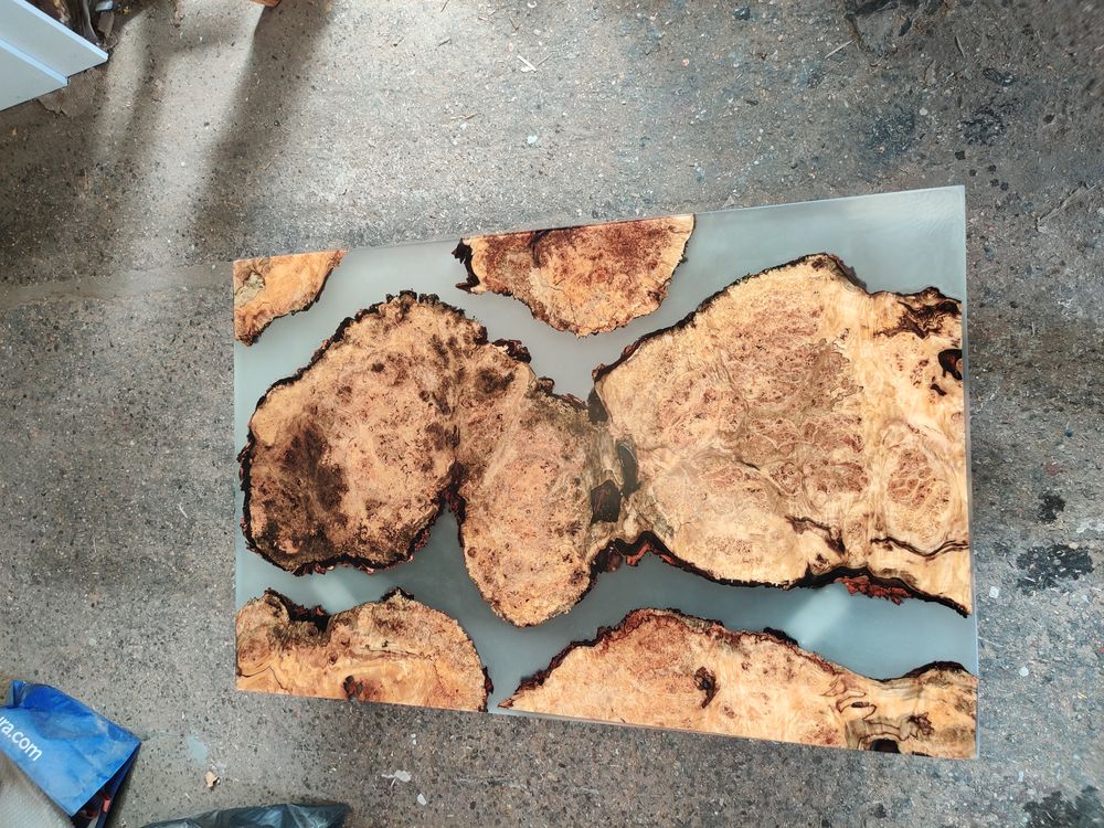 Tables pour hôtels - Table basse en bois et racine. - WILD-HERITAGE.COM