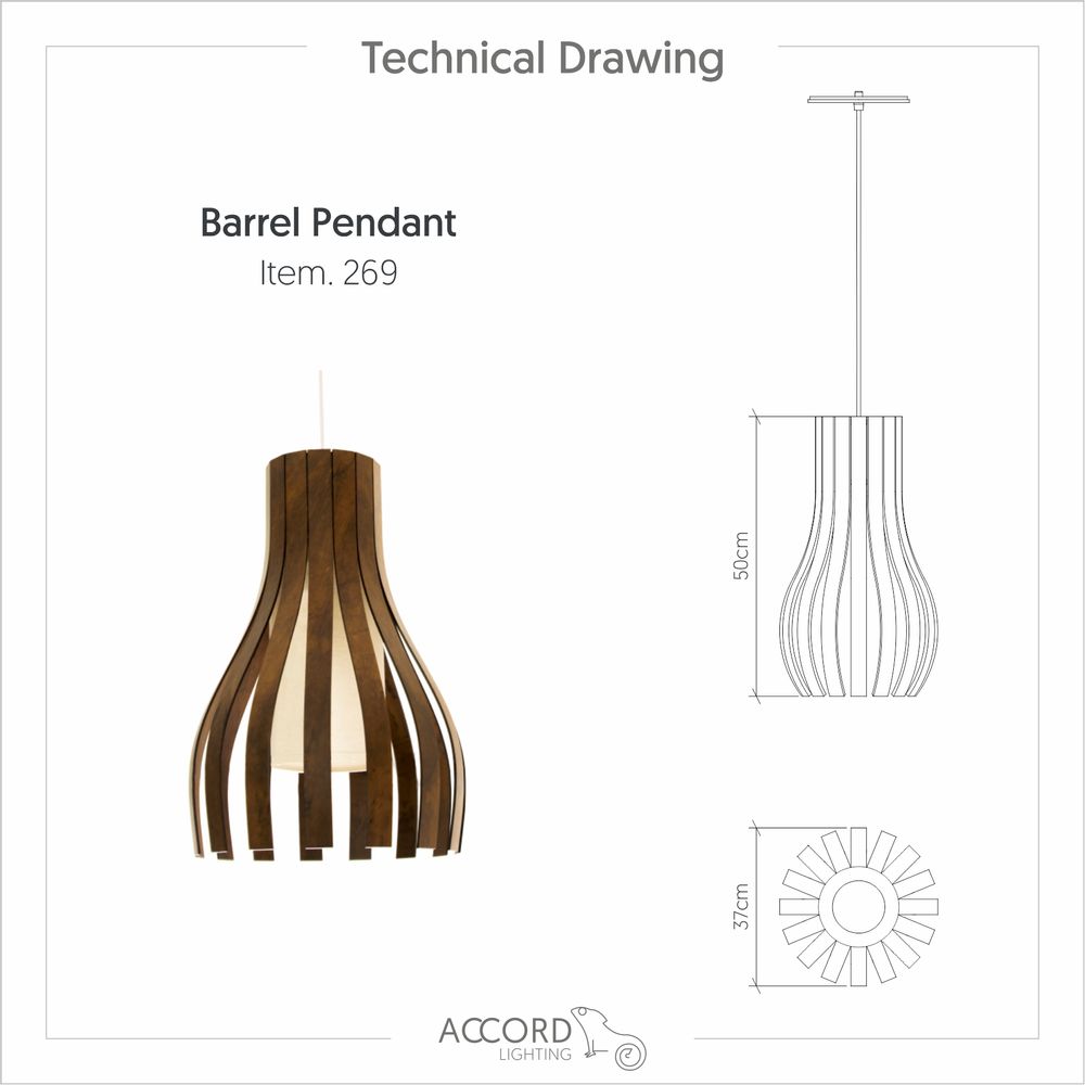 Suspensions - Collection de barils - ACCORD LIGHTING
