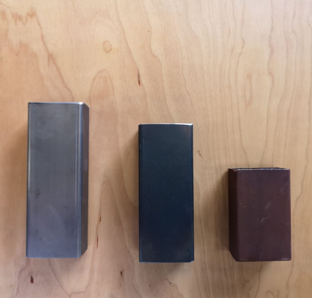 Chambres d'hôtels - Table basse de type industriel avec plateau en bois - LIVING MEDITERANEO