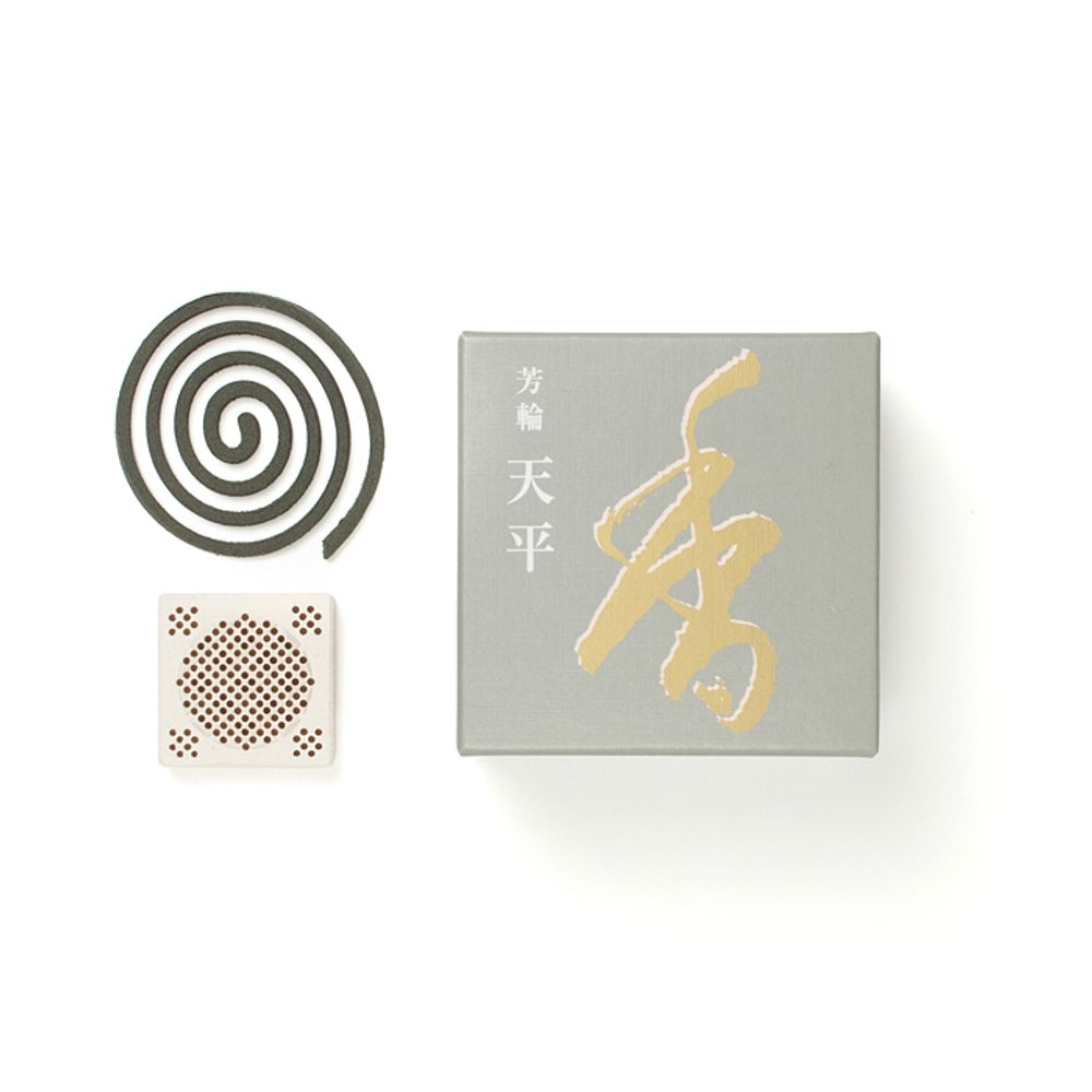 Office design and planning - HORIN Tenpyo Coil /Peaceful Sky (10 coils) - SHOYEIDO INCENSE CO.