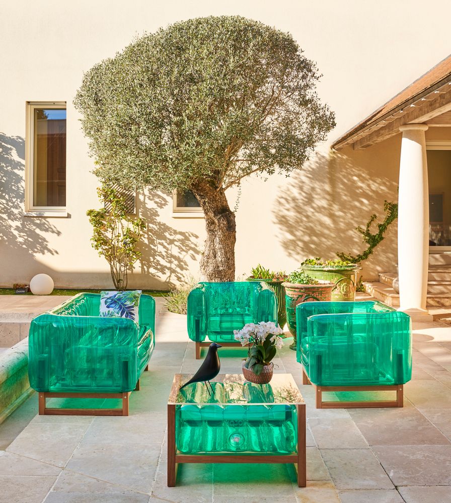 Canapés - YOMI| Canapé vert - Cadre bois - MW DESIGNER FURNITURE