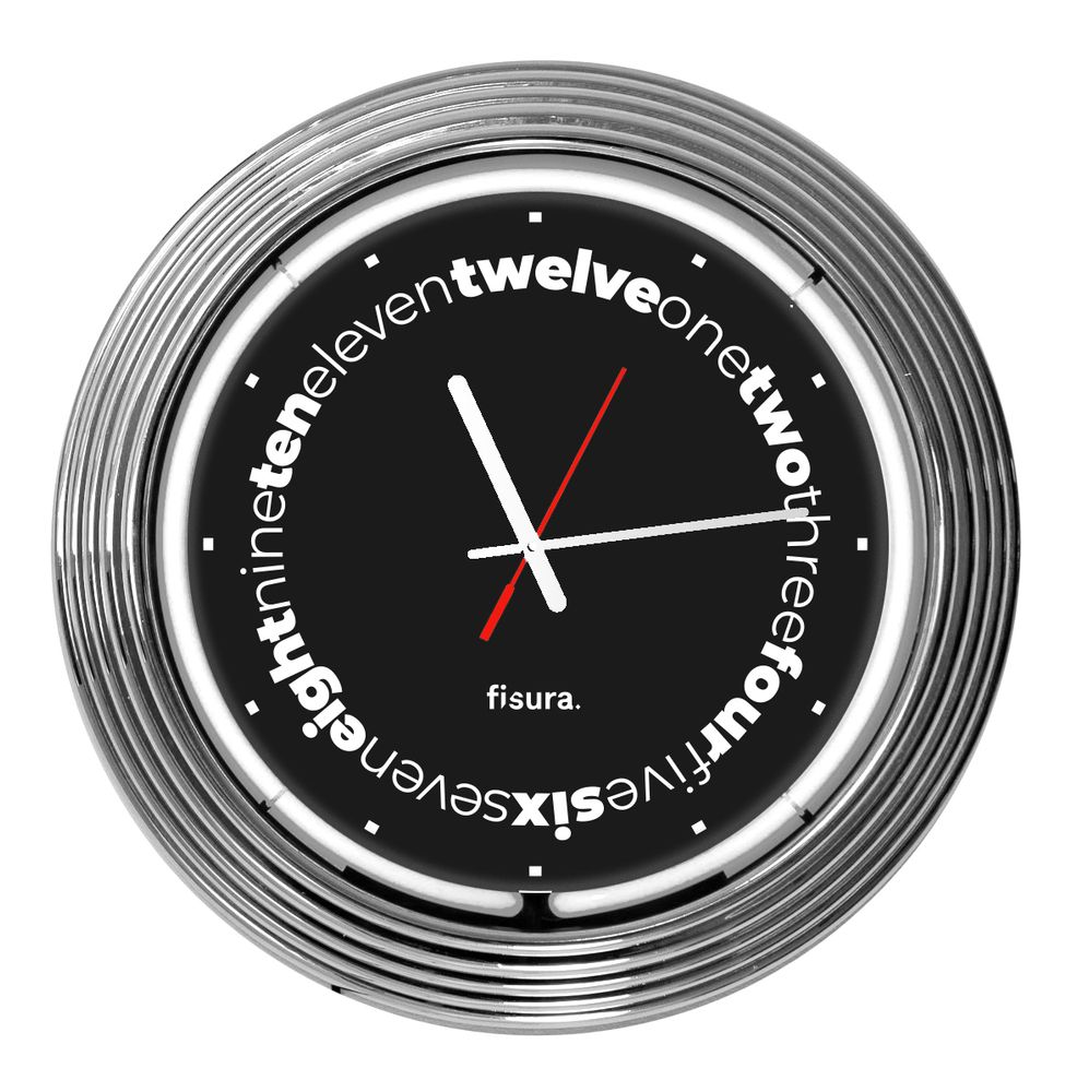 Clocks - NEON CLOCKS - FISURA