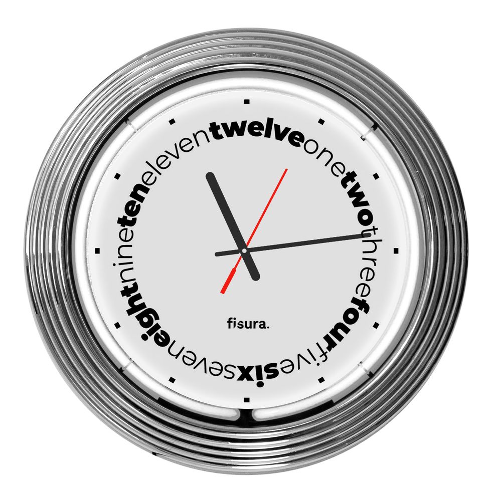 Clocks - NEON CLOCKS - FISURA