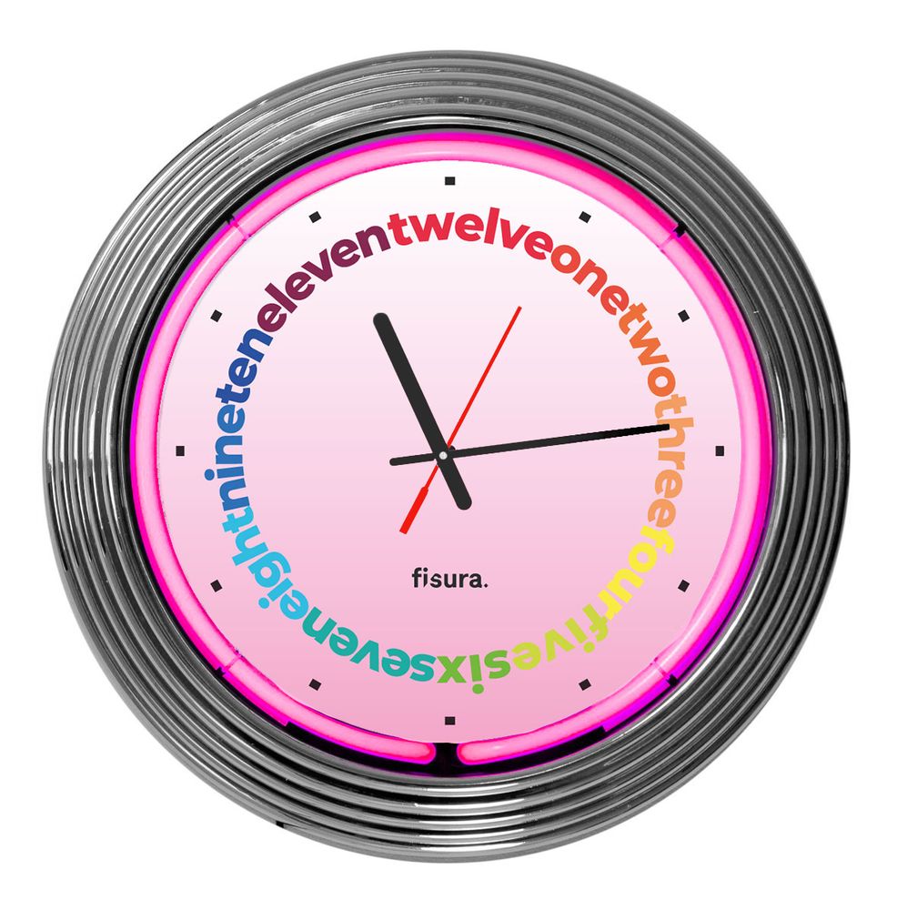 Clocks - NEON CLOCKS - FISURA