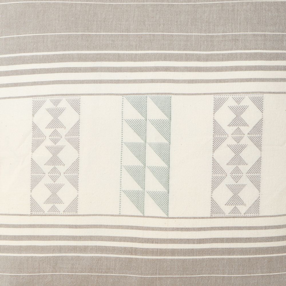 Fabric cushions - Ombushion Grey - AADYAM HANDWOVEN
