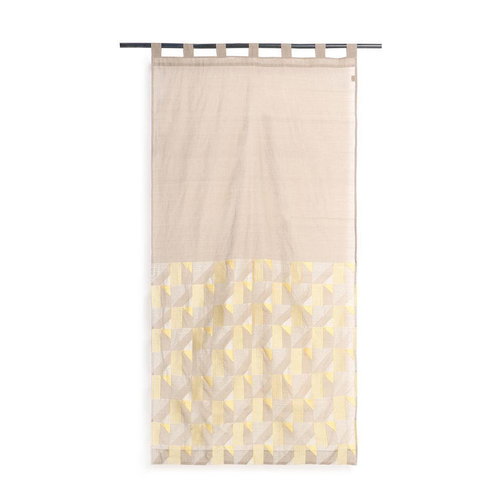 Rideaux et voilages - rideaux Pere Indigo - AADYAM HANDWOVEN