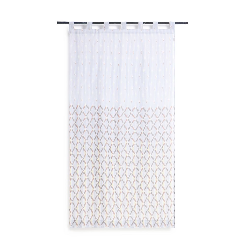 Rideaux et voilages - Rideau gris mat Vanish - AADYAM HANDWOVEN