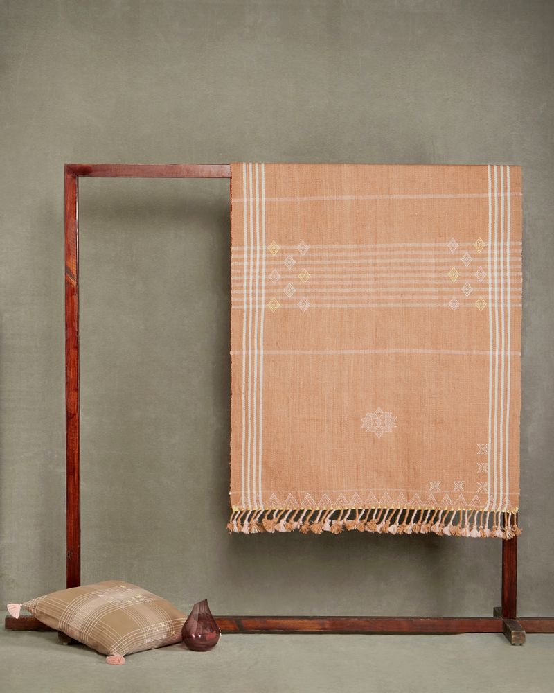 Design carpets - Rising Sand Dhurrie - AADYAM HANDWOVEN