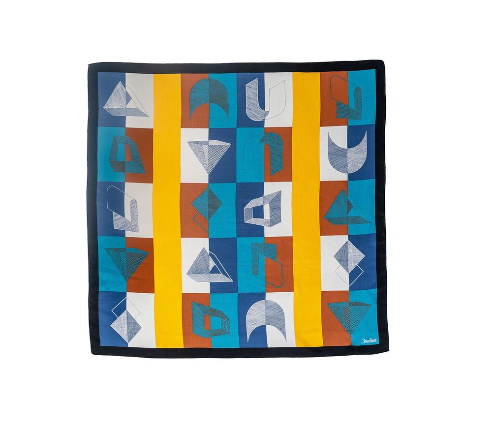 Scarves - Scarf Hachures - Jaune - BOULBAR