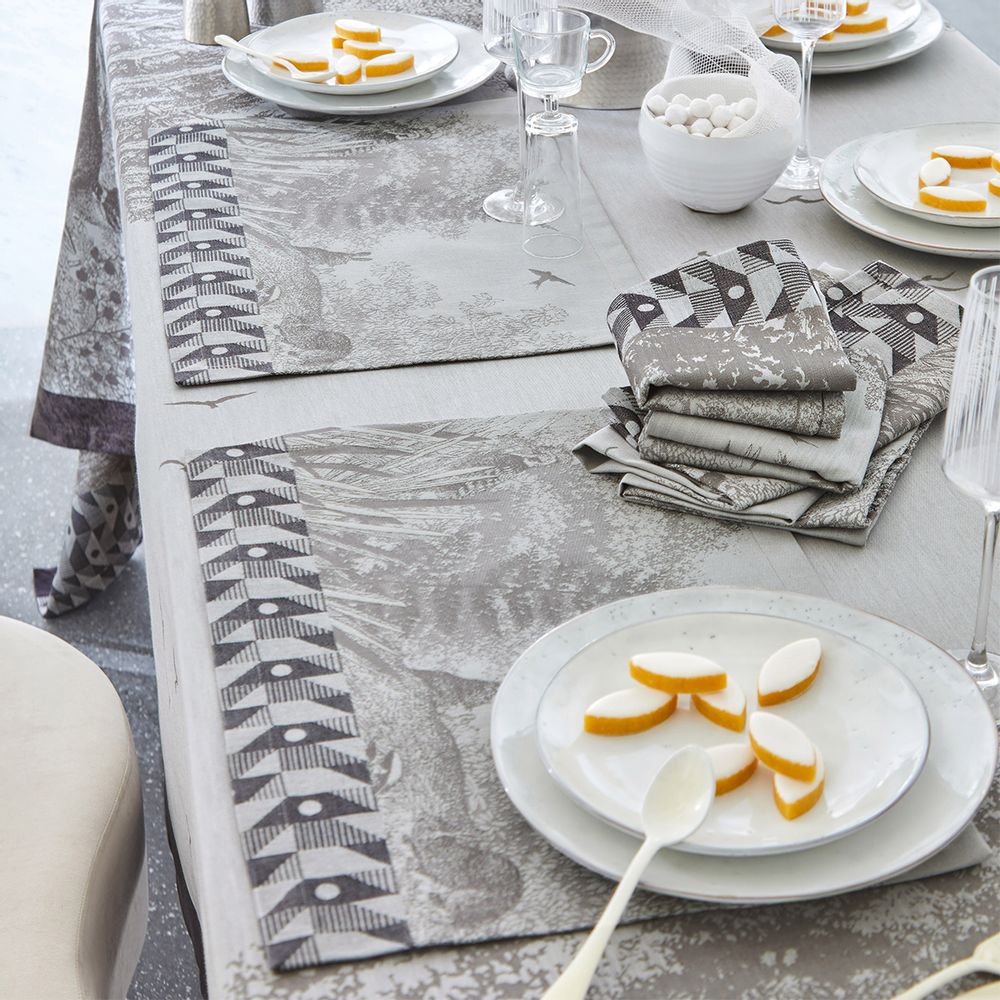 Linge de table textile - Collection Forêt Enchantée - LE JACQUARD FRANCAIS
