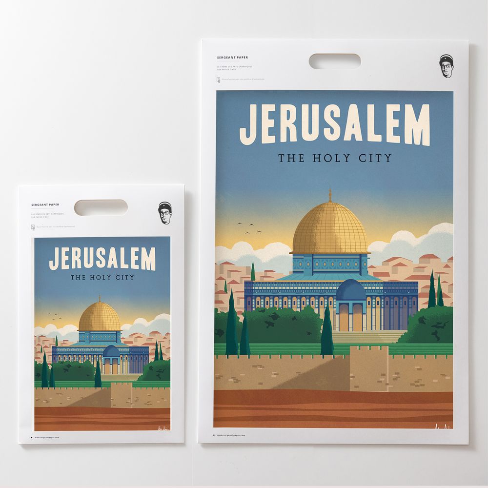 Affiches - Affiches / Illustrations - VILLES - Alex Asfour - SERGEANT PAPER
