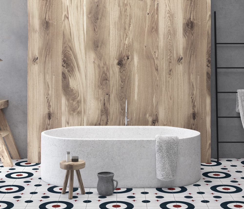Cement tiles - CEMENT TILES 7661-1 - CARODECO CARREAUX CIMENT, TERRAZZO ETC...
