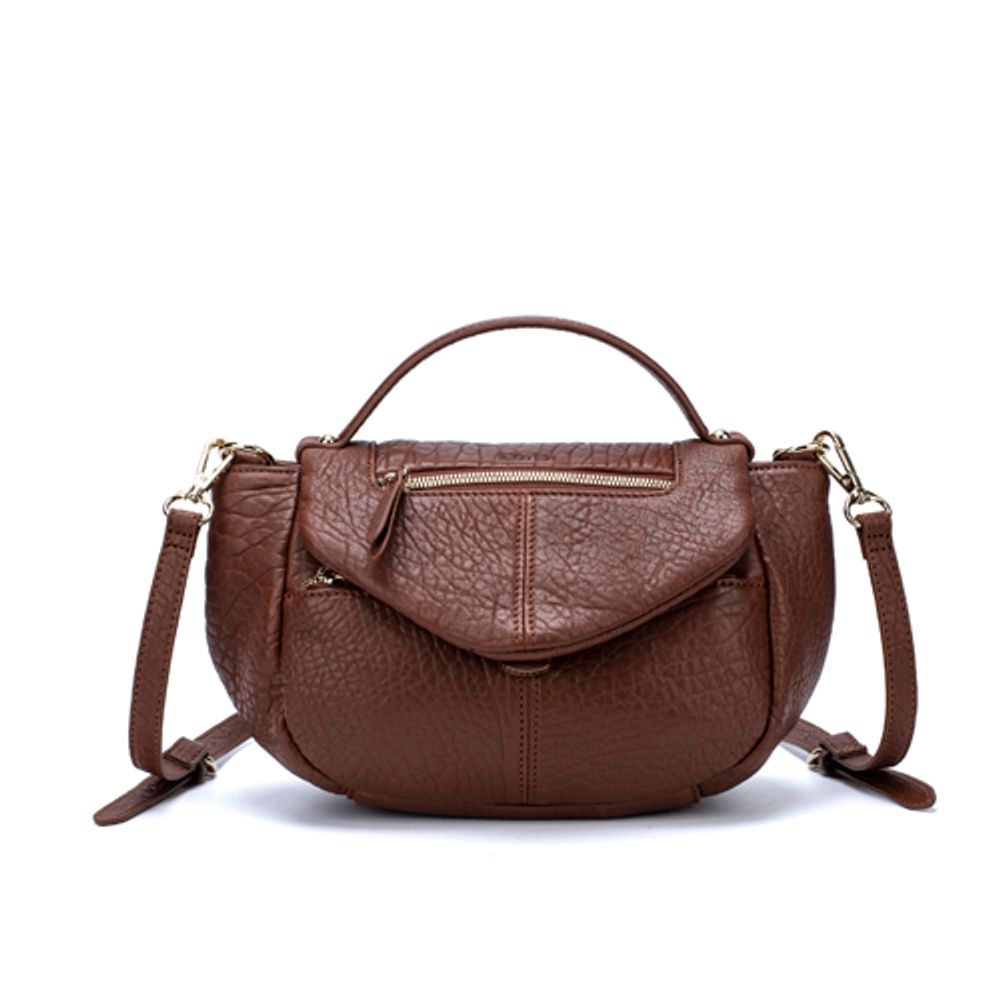 Bags and totes - Leather bag worn by hand or crossbody BRUNY - KATE LEE