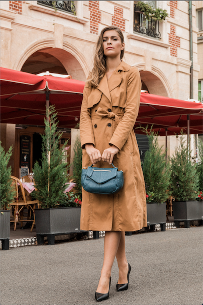 Bags and totes - Leather bag worn by hand or crossbody BRUNY - KATE LEE