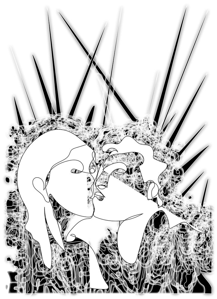 Paintings - “LOVE” limited prints several models - L'ATELIER D'ANGES HEUREUX
