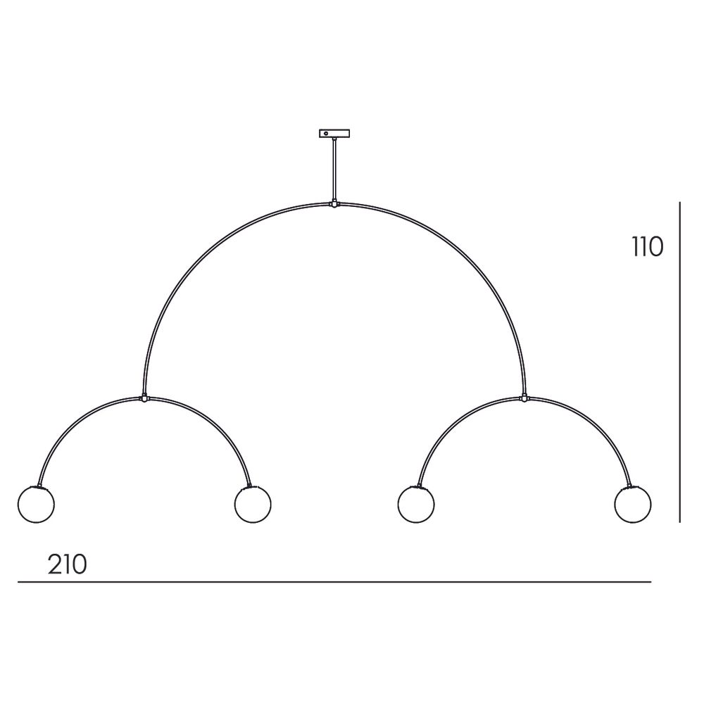 Decorative objects - EOLE II suspension - GOBOLIGHTS