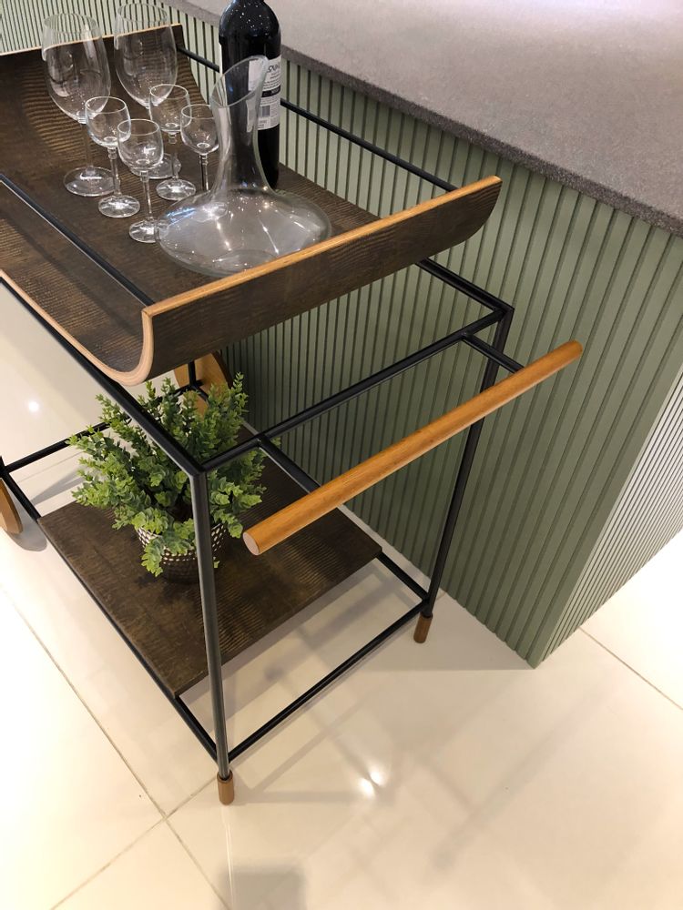 Trolleys - Bar Cart Dionísio - STUDIO MARTA MANENTE DESIGN