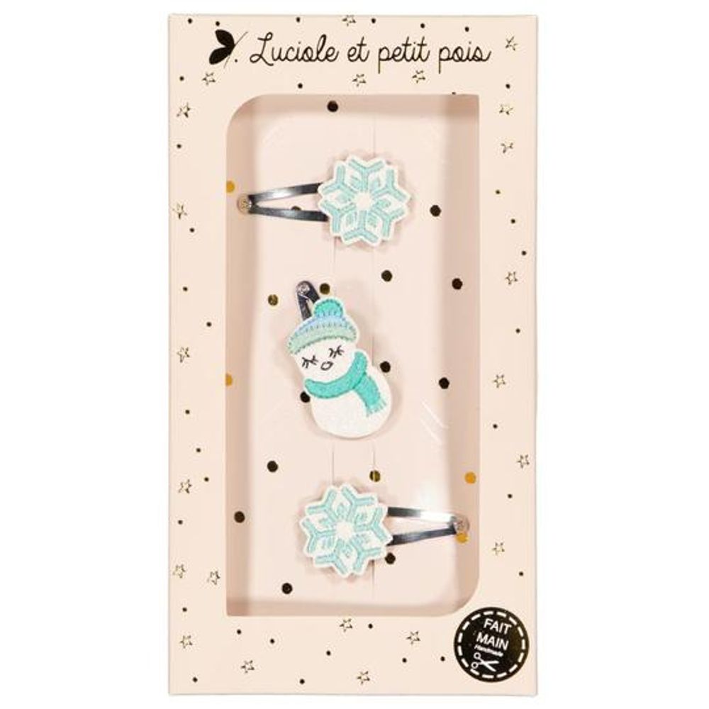 Accessoires cheveux - Coffret Cadeau TRIO - LUCIOLE ET PETIT POIS