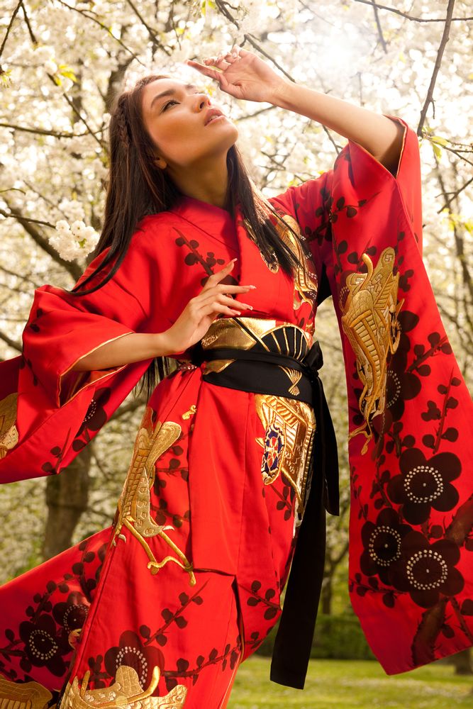 Homewear - Traditional Japanese kimono - AOI TRADING/KIMONO