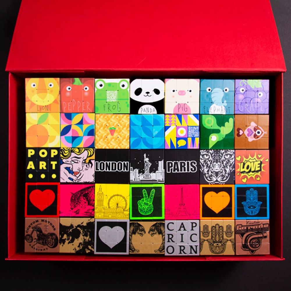 Objets design - ICONICBOX 70 ARTCOLLECTION. - ICONICUBE