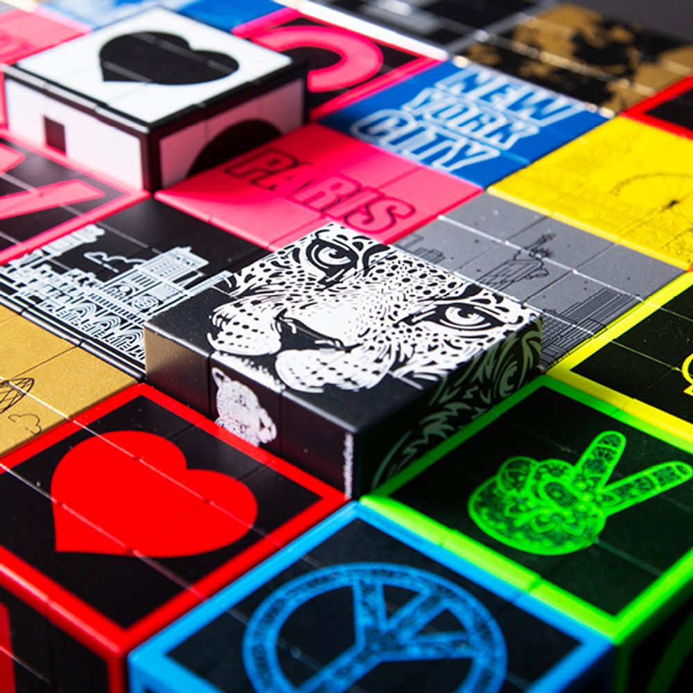 Objets design - ICONICBOX 70 ARTCOLLECTION. - ICONICUBE