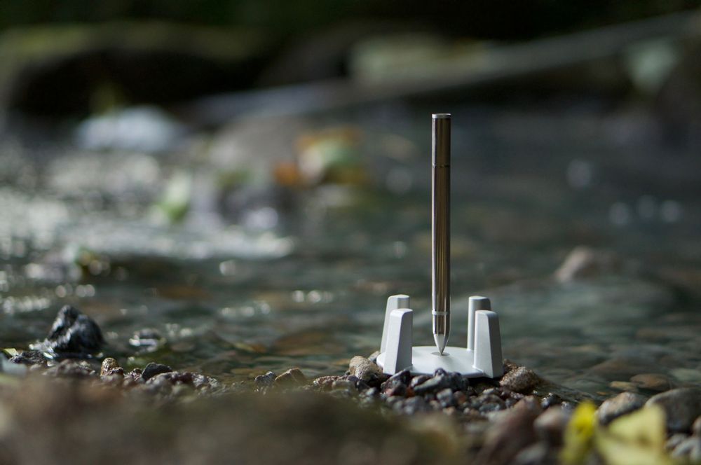 Pens and pencils - novium_Hoverpen 1.0 [Titanium] - FRESH TAIWAN