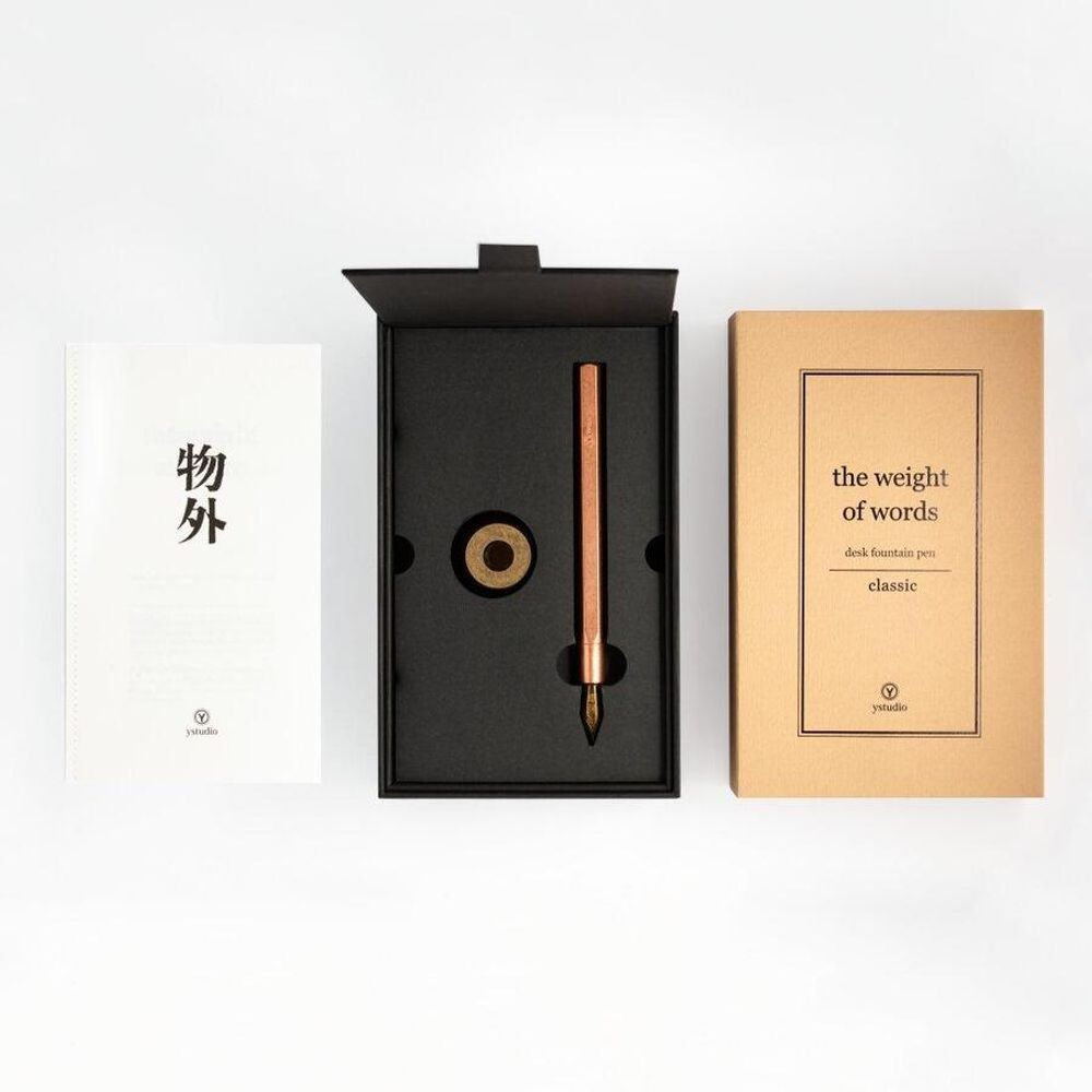 Pens and pencils - Ystudio _Classic - Desk Fountain Pen - FRESH TAIWAN