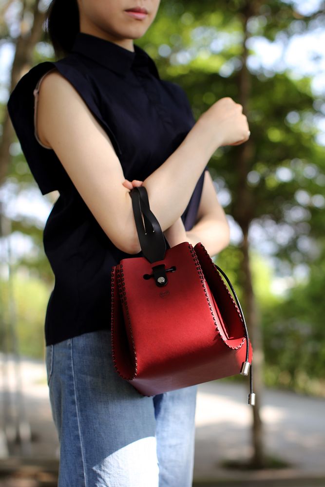 Petite maroquinerie - Sac à main et bandoulière en cuir Studio Smoll_Dumpling_DIY - FRESH TAIWAN