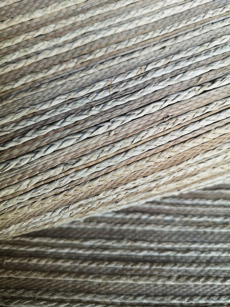 Upholstery fabrics - EVASION raffia fabric - BISSON BRUNEEL