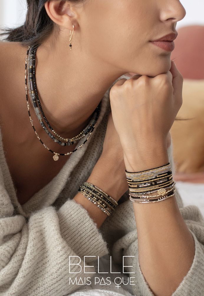 Bijoux - COLLECTION BLACK MOCHA - BELLE MAIS PAS QUE