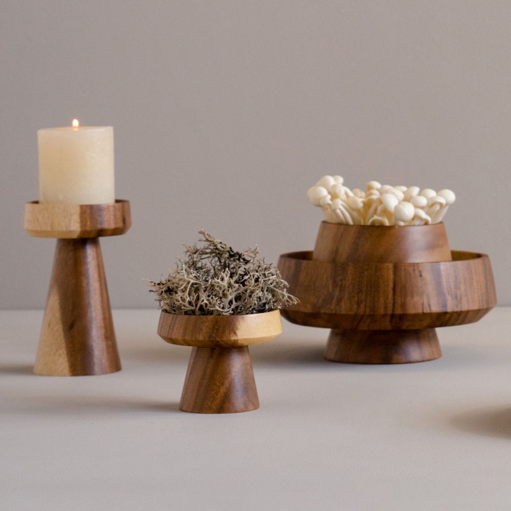 Bowls - Kinta's mushroom cuttingboards, bowls & candleholders - KINTA