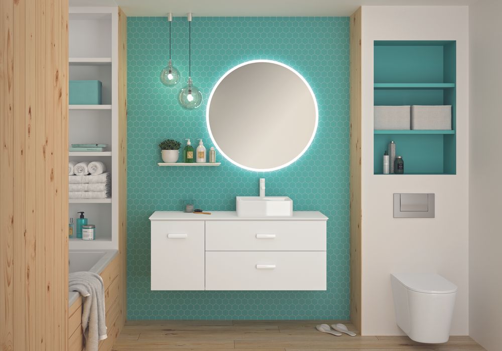 Commodes - Meuble salle de bain HYGGE - DECOTEC