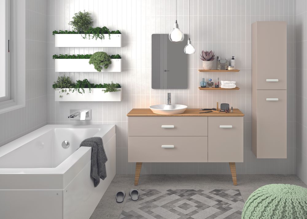 Commodes - Meuble salle de bain HYGGE - DECOTEC