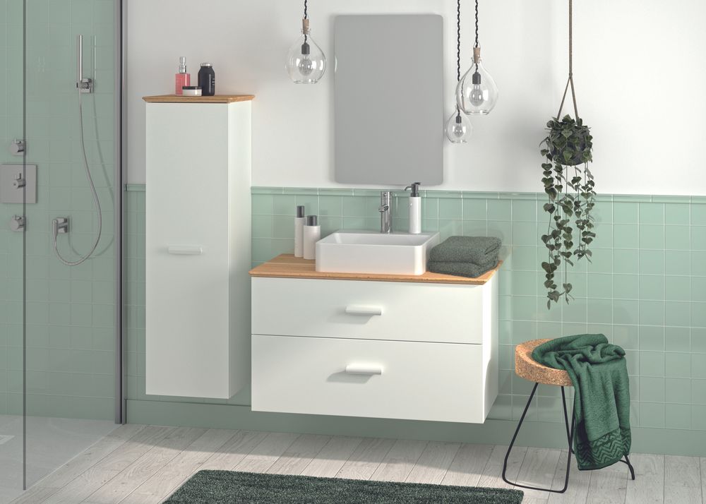 Commodes - Meuble salle de bain HYGGE - DECOTEC