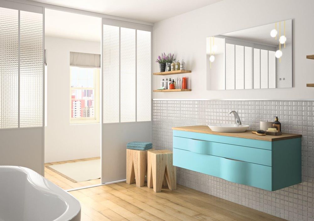 Commodes - Meuble salle de bain ILLUSION - DECOTEC