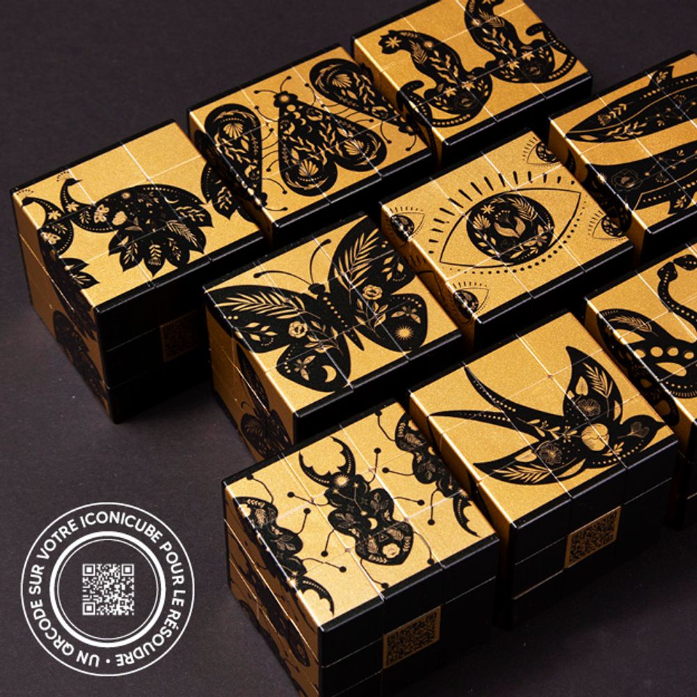 Objets de décoration - ICONICUBE ARTCOLLECTION LINOCUT - ICONICUBE