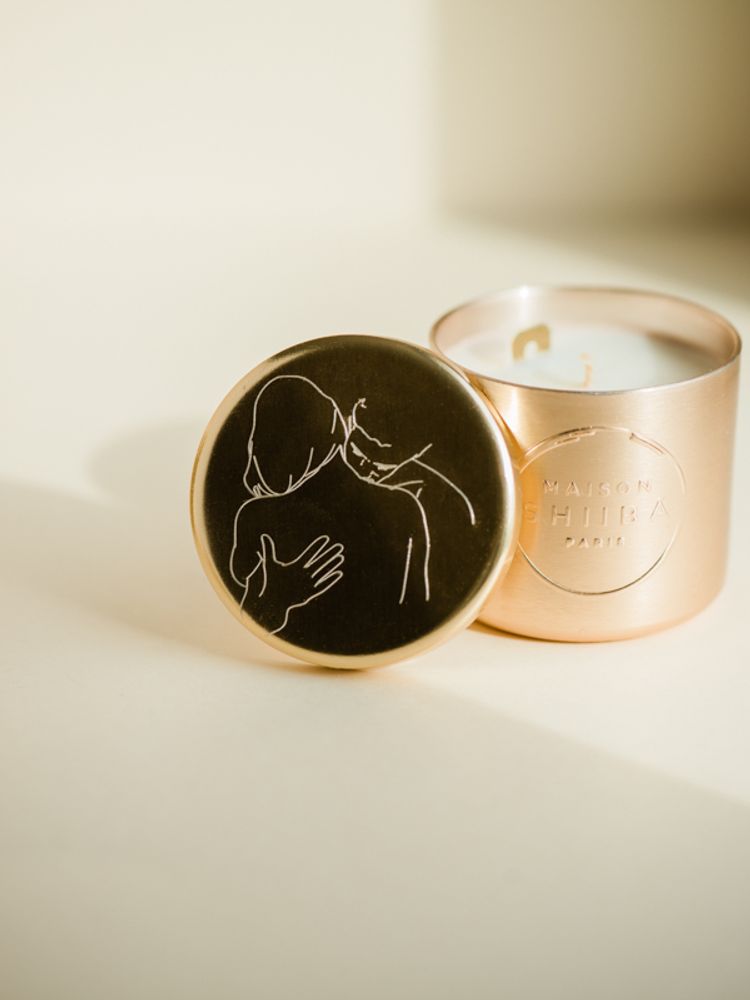 Customizable objects - Custom with logo Scented Candle with Your Logo by Maison Shiiba - MAISON SHIIBA