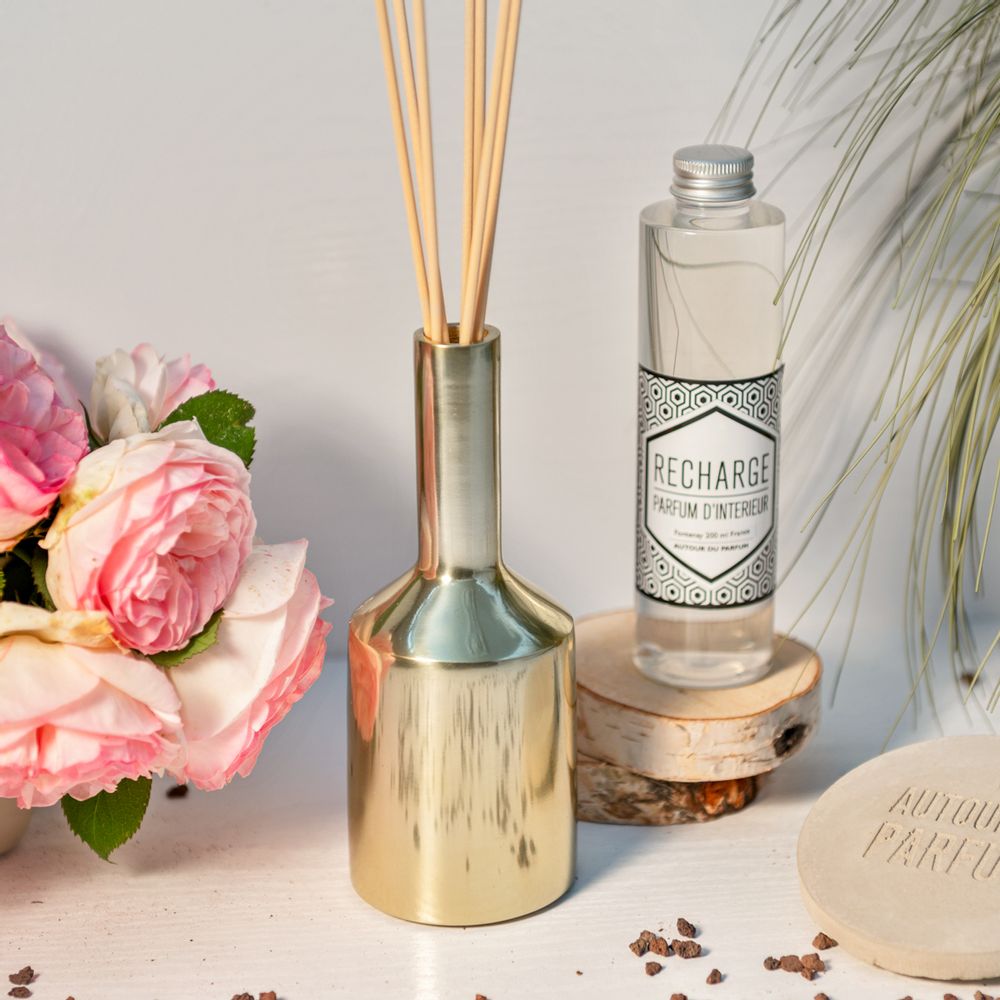 Diffuseurs de parfums - Magma Chic, Bouquet de parfum, Brûle Parfum et Bougie Sphère - AUTOUR DU PARFUM